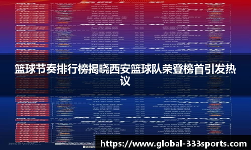 篮球节奏排行榜揭晓西安篮球队荣登榜首引发热议